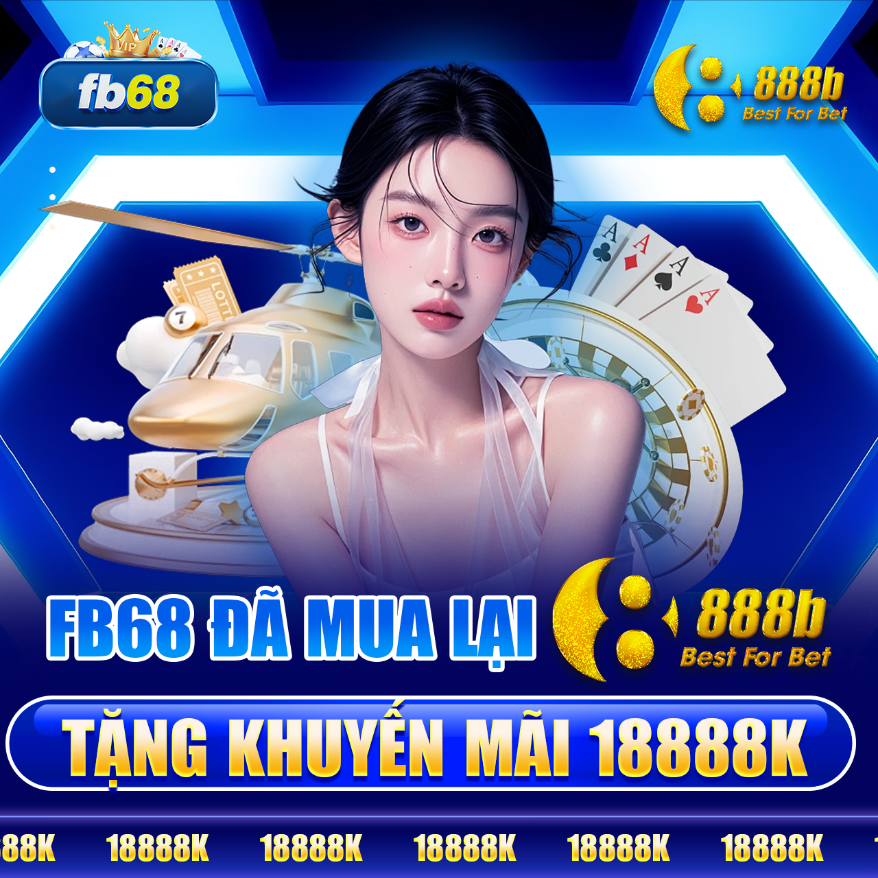 fb68 mua lại 888b